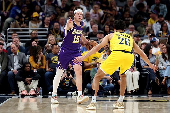 湖人137-130力克步行者 里夫斯25+8+14正负值