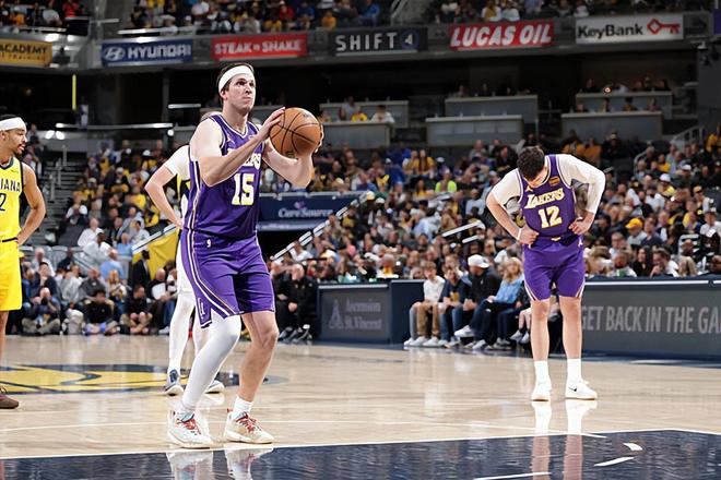 湖人137-130力克步行者 里夫斯25+8+14正负值