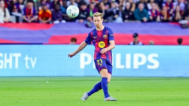 巴萨坚持保守治疗德容 缺席欧冠关键战 弗里克调