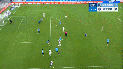 深圳新鹏城5-2大胜武汉三镇，韦斯利、本科维奇